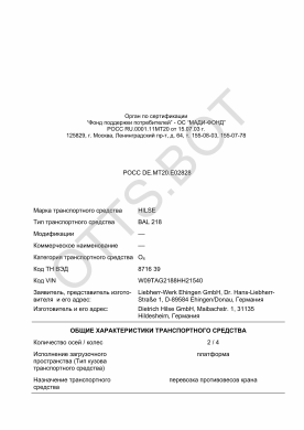 ОТТС РОСС DE.МТ20.Е02828 — превью документа