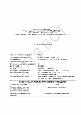 ОТТС РОСС NL.МТ20.Е03768 — превью документа