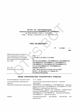 ОТТС РОСС RU.АЯ04.Е00171 — превью документа