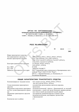 ОТТС РОСС RU.АЯ04.Е00403 — превью документа