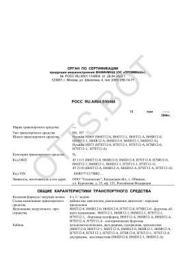 ОТТС РОСС RU.АЯ04.Е00460 — превью документа