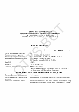 ОТТС РОСС RU.АЯ04.Е00635 — превью документа