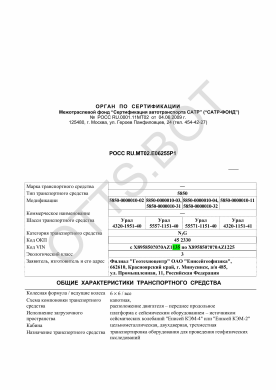 ОТТС РОСС RU.МТ02.Е06255Р1 — превью документа
