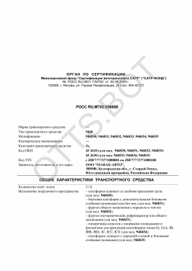 ОТТС РОСС RU.МТ02.Е06688 — превью документа