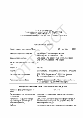 ОТТС РОСС RU.МТ20.Е00795 — превью документа