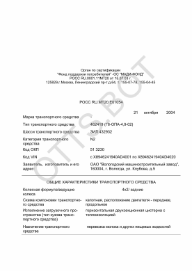 ОТТС РОСС RU.МТ20.Е01054 — превью документа