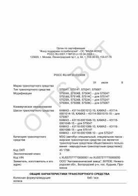 ОТТС РОСС RU.МТ20.Е03009 — превью документа