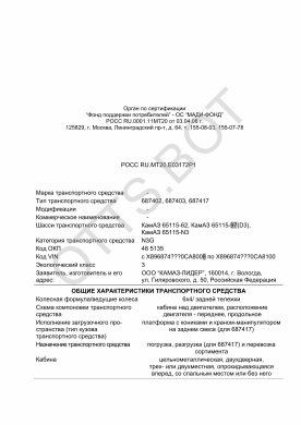 ОТТС РОСС RU.МТ20.Е03172Р1 — превью документа