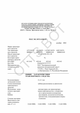 ОТТС РОСС RU.МТ21.Е00125 — превью документа
