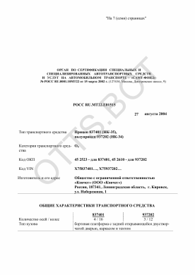 ОТТС РОСС RU.МТ22.Е01515 — превью документа