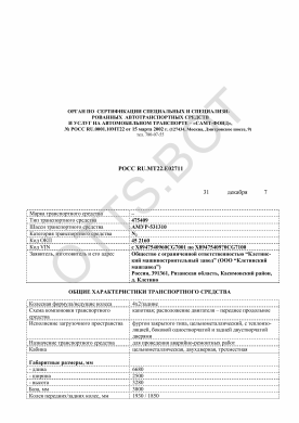 ОТТС РОСС RU.МТ22.Е02711 — превью документа