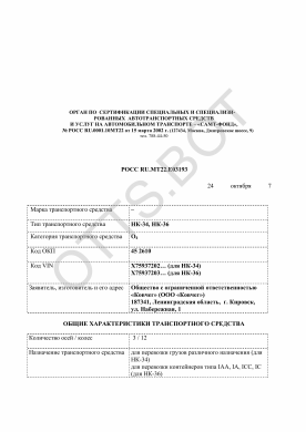 ОТТС РОСС RU.МТ22.Е03193 — превью документа