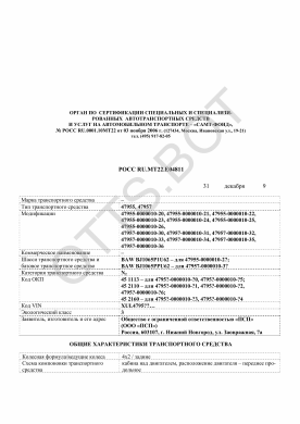 ОТТС РОСС RU.МТ22.Е04811 — превью документа