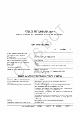 ОТТС РОСС RU.МТ35.Е00006 — превью документа