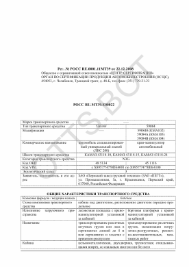 ОТТС РОСС RU.МТ39.Е00022 — превью документа