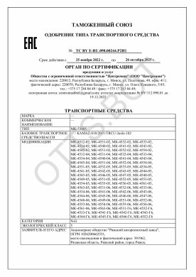 ОТТС ТС BY E-RU.098.00244.Р2И — превью документа