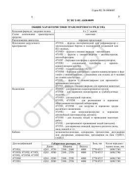 ОТТС ТС RU E-RU.АБ58.00099 — превью документа