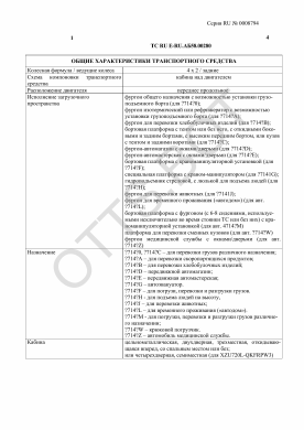 ОТТС ТС RU E-RU.АБ58.00280 — превью документа