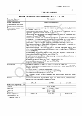ОТТС ТС RU E-RU.АБ58.00425 — превью документа