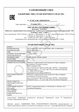 ОТТС ТС RU E-RU.АБ58.01019.Р1 — превью документа