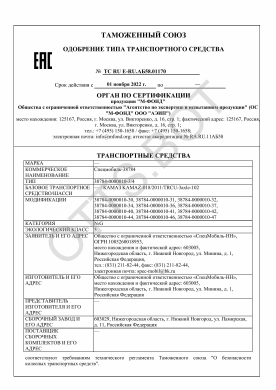 ОТТС ТС RU E-RU.АБ58.01170 — превью документа