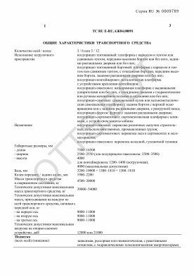 ОТТС ТС RU E-RU.АЖ04.00091 — превью документа