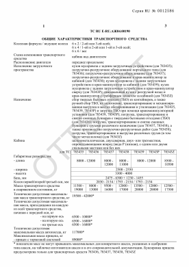 ОТТС ТС RU E-RU.АЖ04.00190 — превью документа