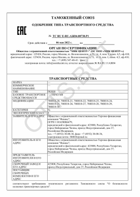 ОТТС ТС RU E-RU.АЖ04.00738.Р1 — превью документа