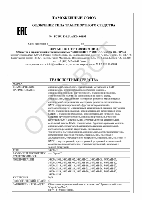 ОТТС ТС RU E-RU.АЖ04.00895 — превью документа