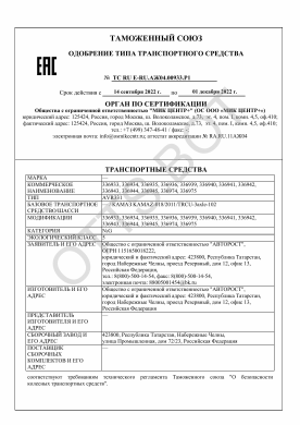 ОТТС ТС RU E-RU.АЖ04.00933.Р1 — превью документа