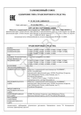 ОТТС ТС RU E-RU.АЖ04.01132 — превью документа
