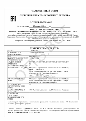 ОТТС ТС RU E-RU.ВМ01.00019 — превью документа