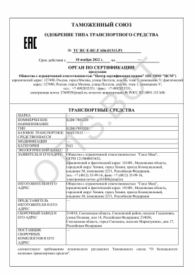 ОТТС ТС RU E-RU.ГА06.01313.Р1 — превью документа