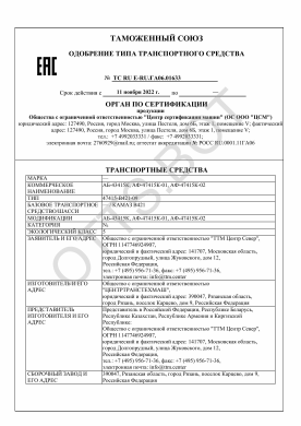 ОТТС ТС RU E-RU.ГА06.01633 — превью документа