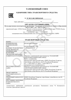 ОТТС ТС RU E-RU.МР03.01165 — превью документа