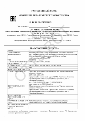 ОТТС ТС RU E-RU.МР03.01173 — превью документа