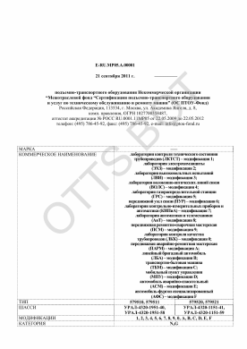 ОТТС ТС RU E-RU.МР05.А.00001 — превью документа