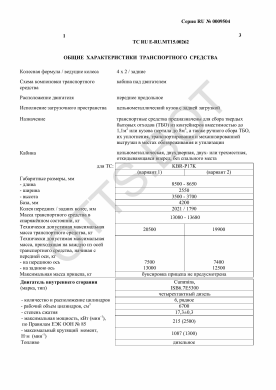 ОТТС ТС RU E-RU.МТ15.00262 — превью документа