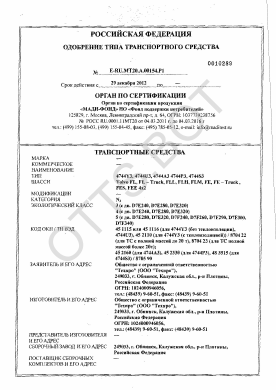 ОТТС ТС RU E-RU.МТ20.А.00154.Р1 — превью документа