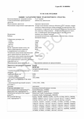 ОТТС ТС RU E-RU.МТ22.00260 — превью документа